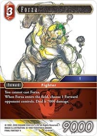 Forza - Opus XII - Final Fantasy TCG card