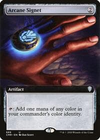 Arcane Signet (Extended Art) - Commander Legends - Magic: The Gathering card