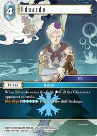 Eduardo - Opus XII - Final Fantasy TCG card