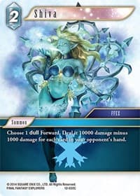 Shiva - Opus XII - Final Fantasy TCG card