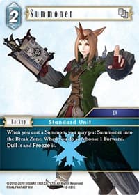Summoner - Opus XII - Final Fantasy TCG card