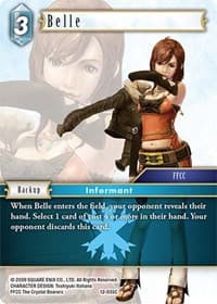 Belle - Opus XII - Final Fantasy TCG card