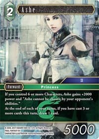 Ashe - Opus XII - Final Fantasy TCG card