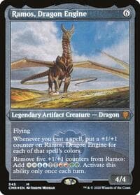 Ramos, Dragon Engine (Foil Etched) - Commander Legends - Magic: The Gathering card