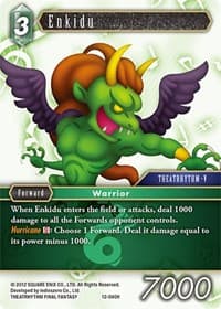 Enkidu - Opus XII - Final Fantasy TCG card