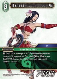 Dancer - Opus XII - Final Fantasy TCG card