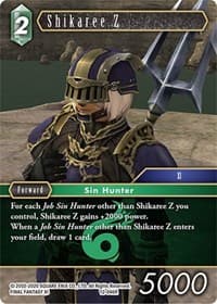 Shikaree Z - Opus XII - Final Fantasy TCG card