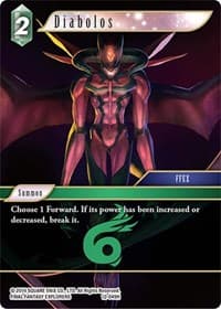 Diabolos - Opus XII - Final Fantasy TCG card