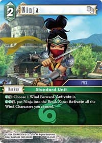 Ninja (FFEX) - Opus XII - Final Fantasy TCG card