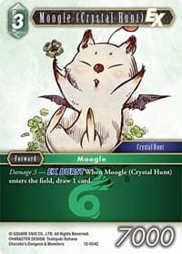 Moogle (Crystal Hunt) EX - Opus XII - Final Fantasy TCG card