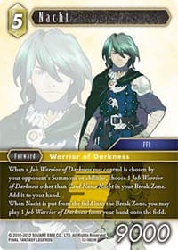 Nacht - Opus XII - Final Fantasy TCG card