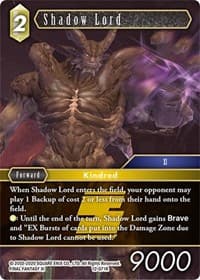 Shadow Lord - Opus XII - Final Fantasy TCG card