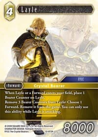 Layle - Opus XII - Final Fantasy TCG card
