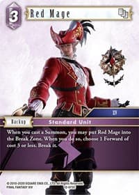 Red Mage - Opus XII - Final Fantasy TCG card