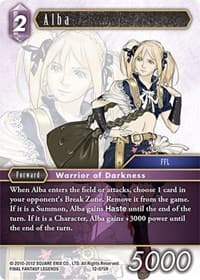 Alba - Opus XII - Final Fantasy TCG card