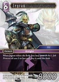 Jegran - Opus XII - Final Fantasy TCG card