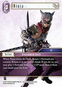 Ninja (XIV) - Opus XII - Final Fantasy TCG card
