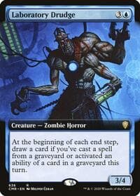 Laboratory Drudge (Extended Art) - Commander Legends - Magic: The Gathering card