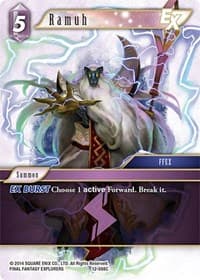 Ramuh EX - Opus XII - Final Fantasy TCG card