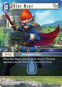 Blue Mage - Opus XII - Final Fantasy TCG card