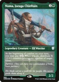 Numa, Joraga Chieftain (Foil Etched) - Commander Legends - Magic: The Gathering card