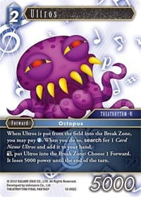 Ultros - Opus XII - Final Fantasy TCG card