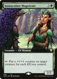 Immaculate Magistrate (Extended Art) - Commander Legends - Magic: The Gathering card