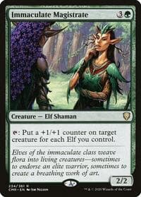 Immaculate Magistrate - Commander Legends - Magic: The Gathering card
