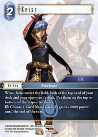 Keiss - Opus XII - Final Fantasy TCG card