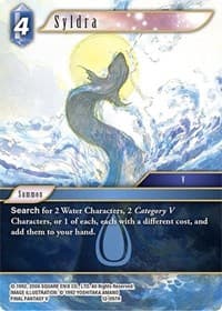 Syldra - Opus XII - Final Fantasy TCG card