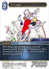 Strago - Opus XII - Final Fantasy TCG card