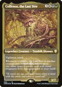Colfenor, the Last Yew (Foil Etched) - Commander Legends - Magic: The Gathering card