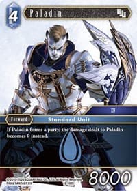 Paladin - Opus XII - Final Fantasy TCG card