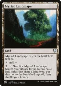 Myriad Landscape - Commander Legends - Magic: The Gathering card