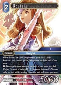 Beatrix - Opus XII - Final Fantasy TCG card