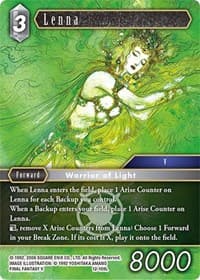 Lenna - Opus XII - Final Fantasy TCG card