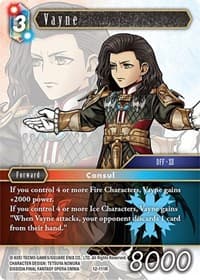 Vayne - Opus XII - Final Fantasy TCG card