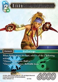 Rikku - Opus XII - Final Fantasy TCG card