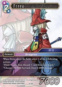 Freya - Opus XII - Final Fantasy TCG card