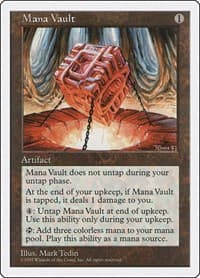 Mana Vault - Fifth Edition - Magic: The Gathering card