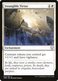 Intangible Virtue - Commander Legends - Magic: The Gathering card