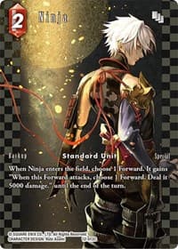 Ninja (Full Art) - Opus XII - Final Fantasy TCG card