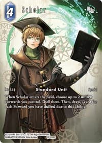 Scholar (Full Art) - Opus XII - Final Fantasy TCG card