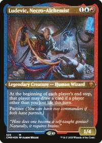 Ludevic, Necro-Alchemist (Foil Etched) - Commander Legends - Magic: The Gathering card