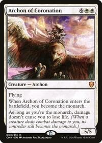 Archon of Coronation - Commander Legends - Magic: The Gathering card
