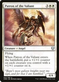 Patron of the Valiant - Commander Legends - Magic: The Gathering card