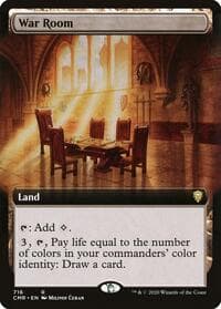 War Room (Extended Art) - Commander Legends - Magic: The Gathering card