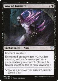Vow of Torment - Commander Legends - Magic: The Gathering card
