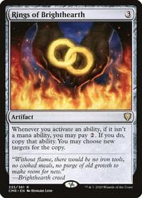 Rings of Brighthearth - Commander Legends - Magic: The Gathering card