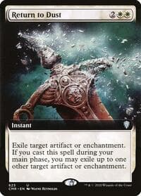 Return to Dust (Extended Art) - Commander Legends - Magic: The Gathering card